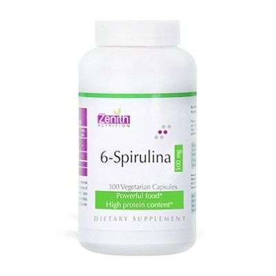 Zenith Nutrition 6-Spirulina 500mg