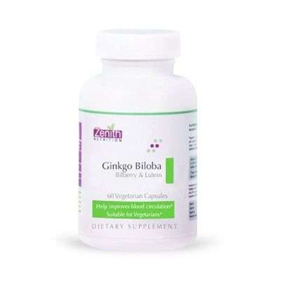 Zenith Nutrition Ginkgo Biloba With Bilberry & Lutein