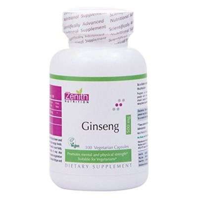 Buy Zenith Nutrition Ginseng 500mg