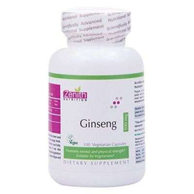 Zenith Nutrition Ginseng 500mg