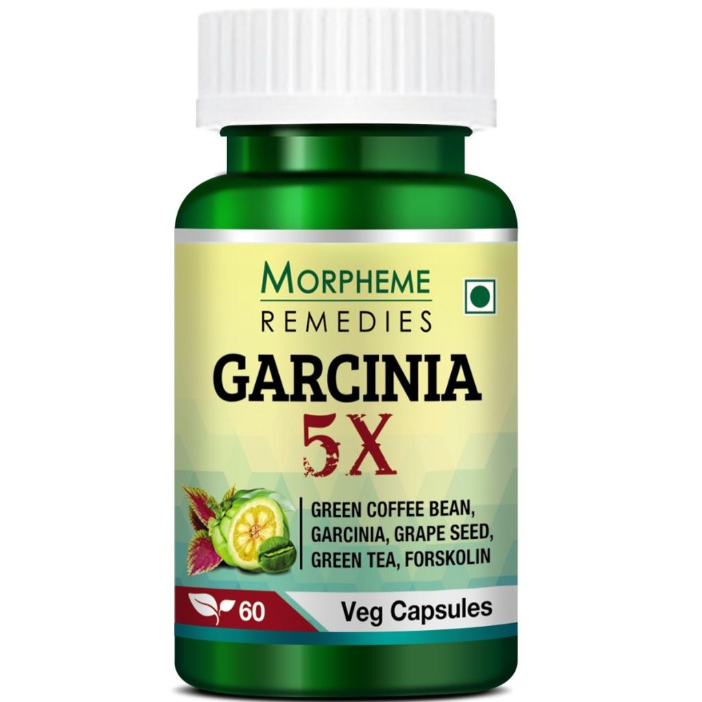 Morpheme Remedies Garcinia 5X - Garcinia, Coffee, Green Tea, Forskolin, Grape Seed