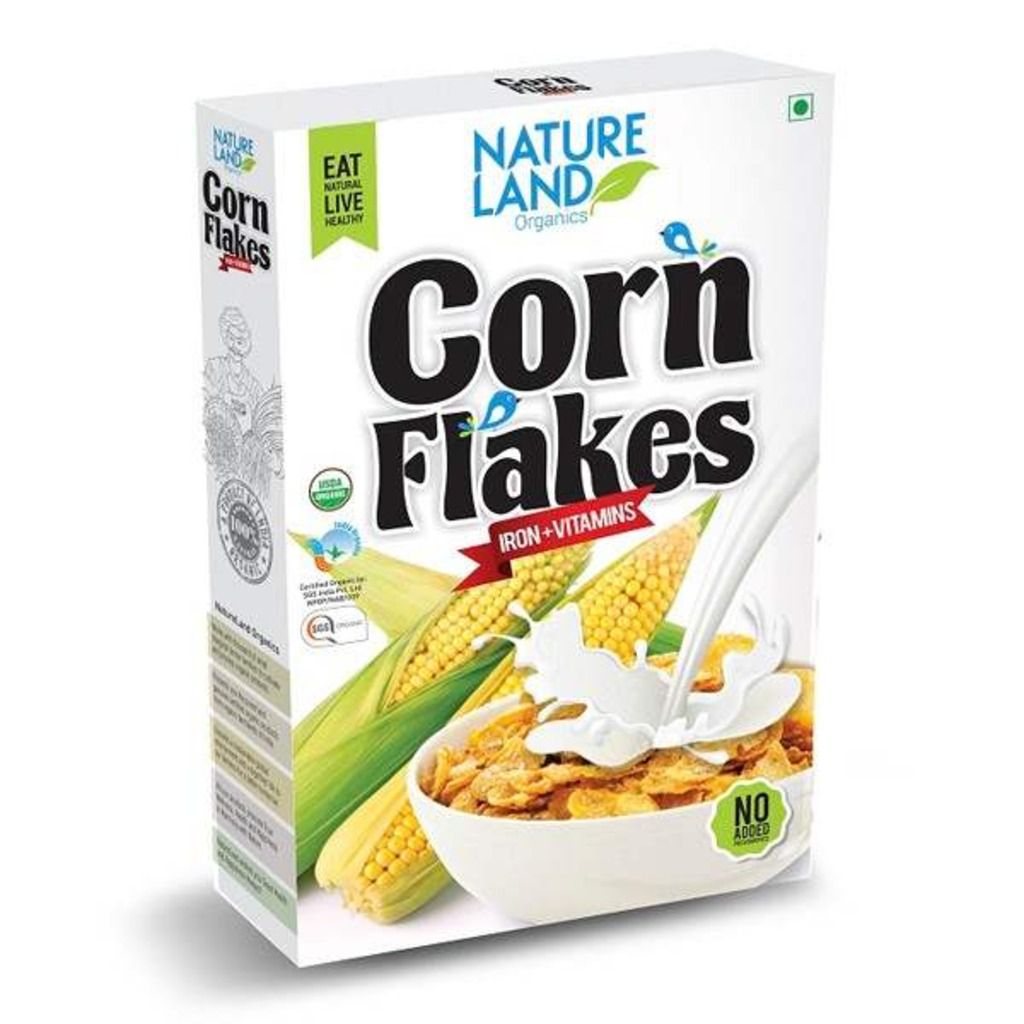 Natureland Organics Corn Flakes