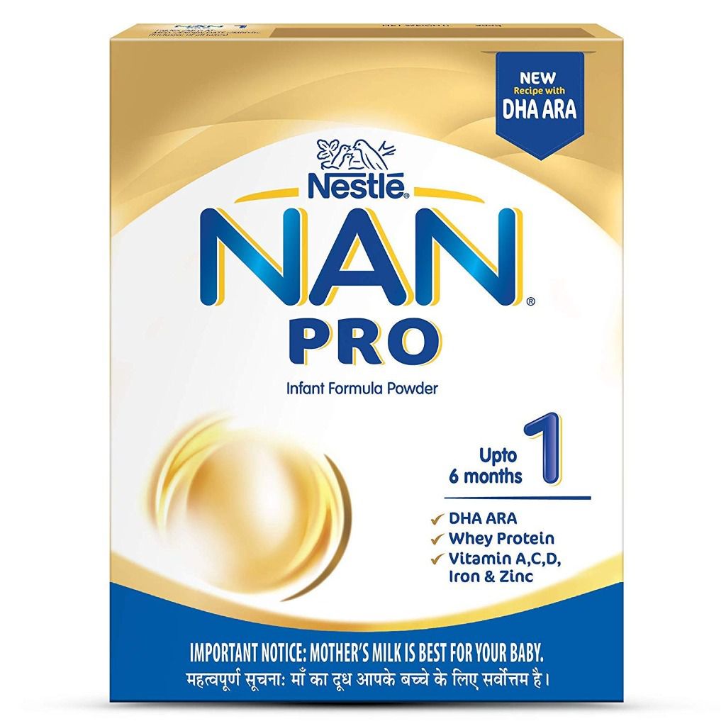 Nestle NAN Pro 1 Infant Formula, Upto 6 months