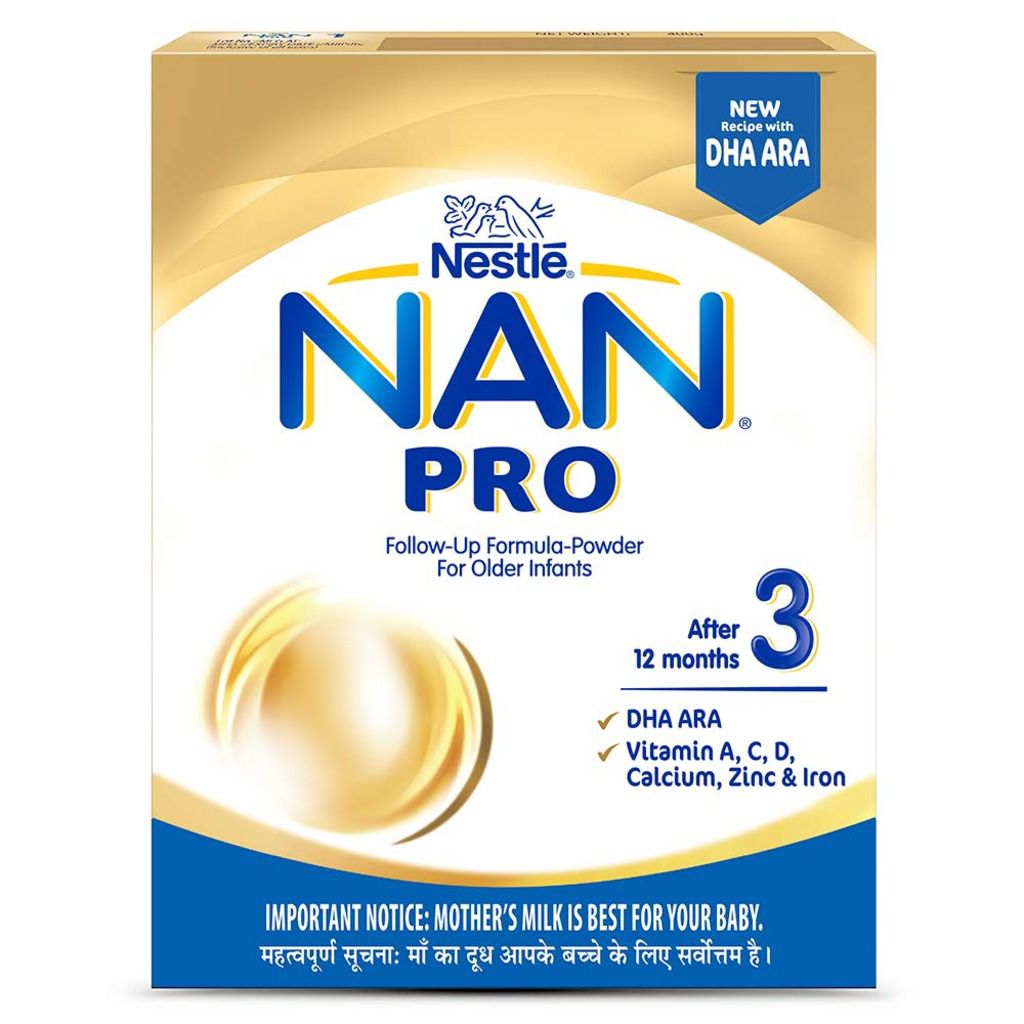 Nestle NAN Pro 3 Follow - Up Infant Formula Powder, After 12 months