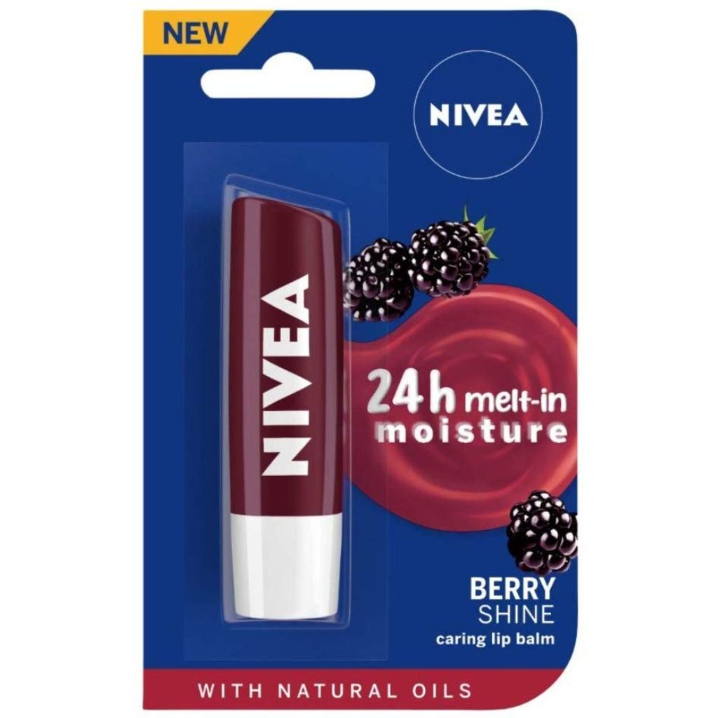 Nivea Lip Balm - Fruity Berry Shine