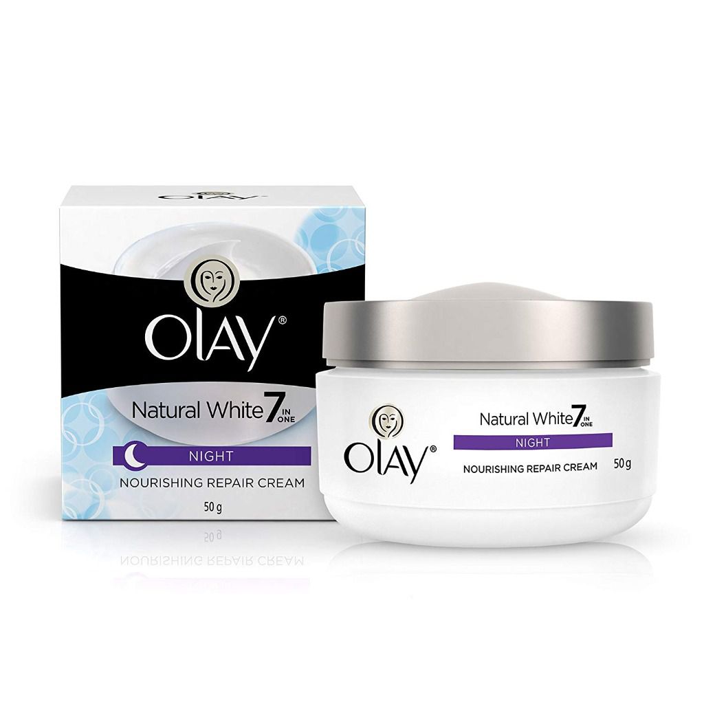 Olay Natural White 7 in One Nourishing Night Repair Cream