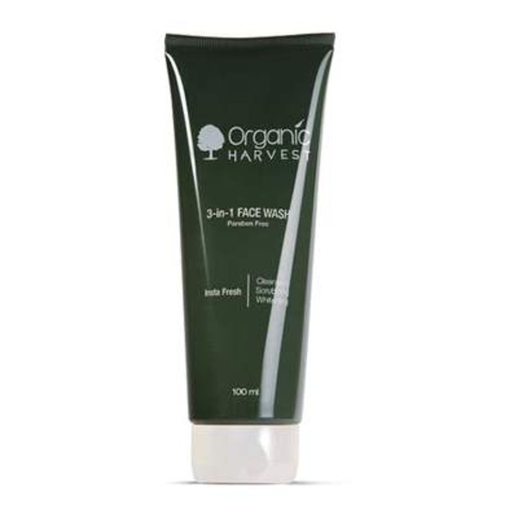 Organic Harvest 3 in 1 Face Wash