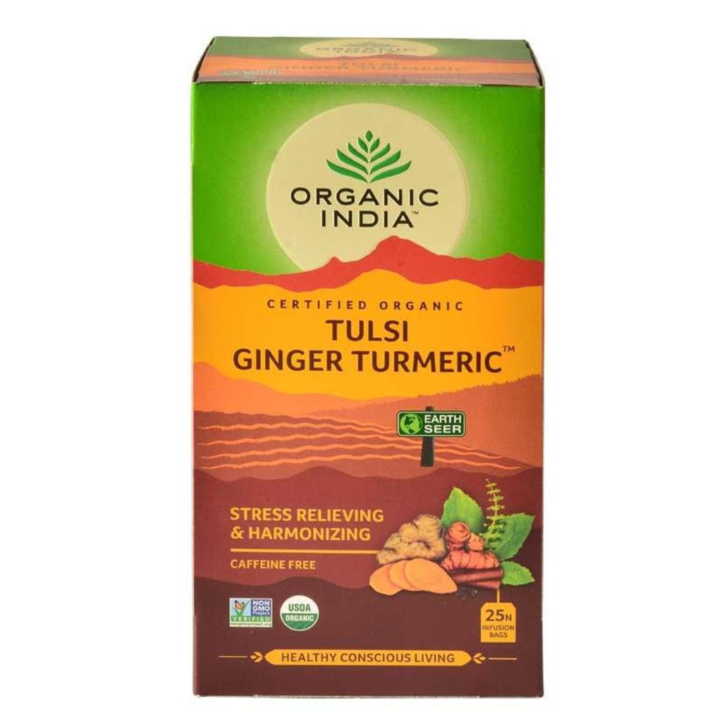 Organic India Tulsi Ginger Turmeric