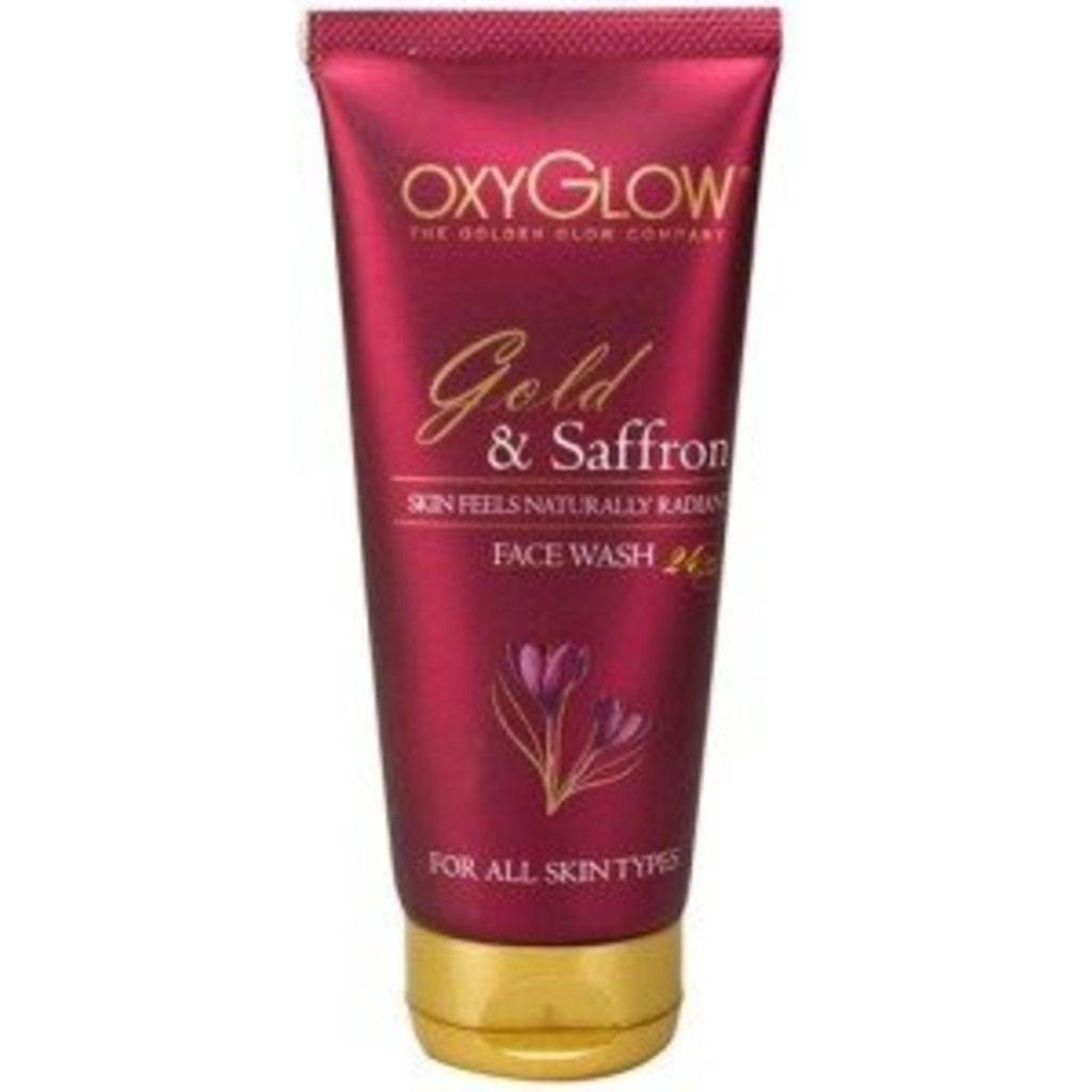 Oxyglow Gold & Saffron Face Wash 24 Carat Gold