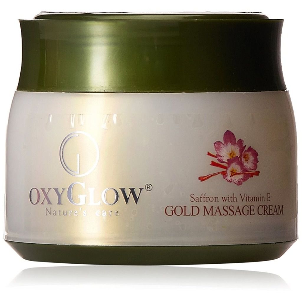OxyGlow Saffron With Vit E Gold Massage Cream