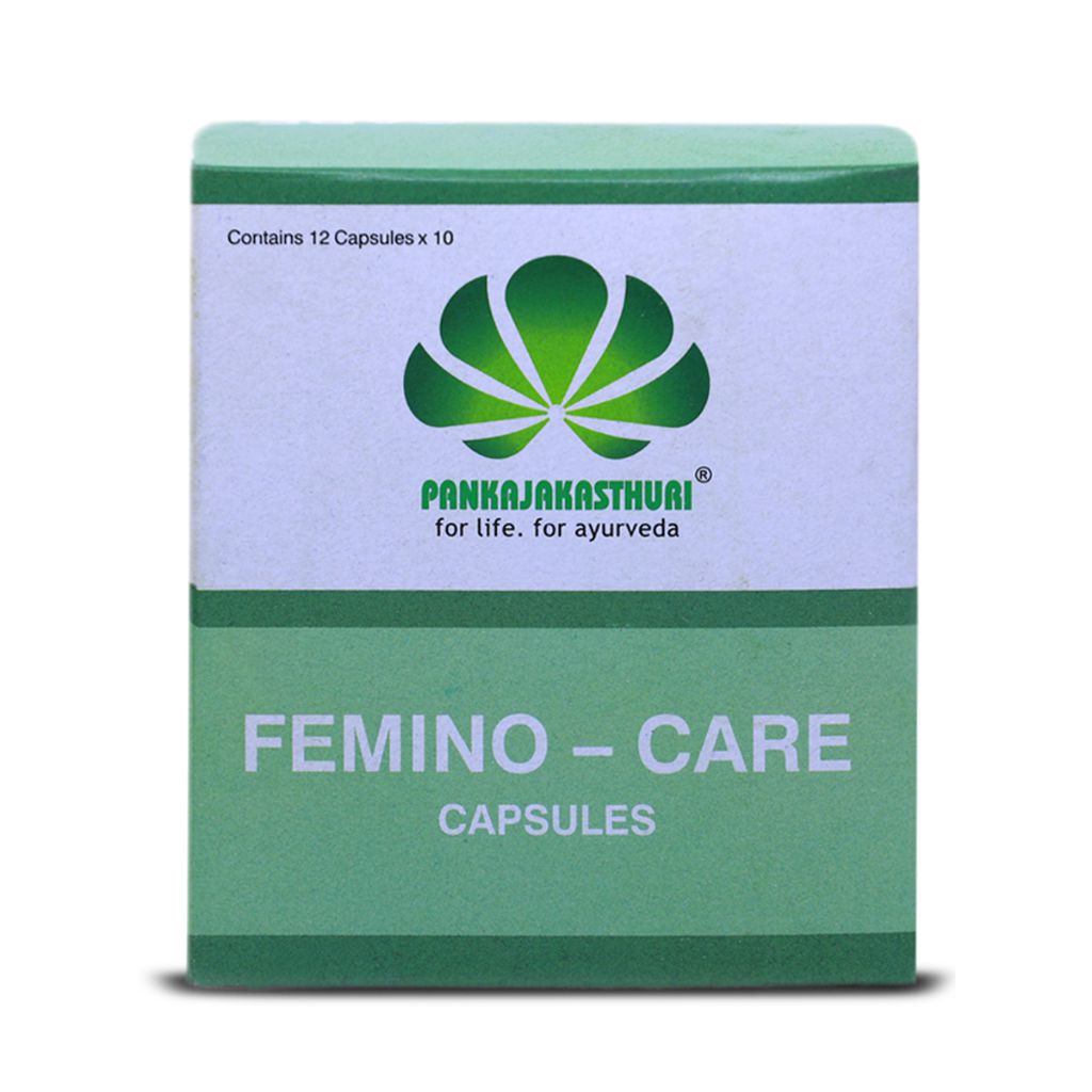 Pankajakasthuri Herbals Femino Care Capsules