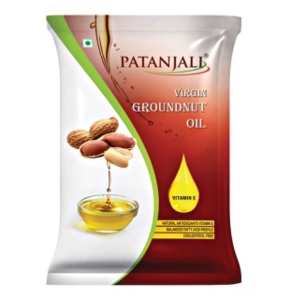 Patanjali Groundnut Oil Pouch