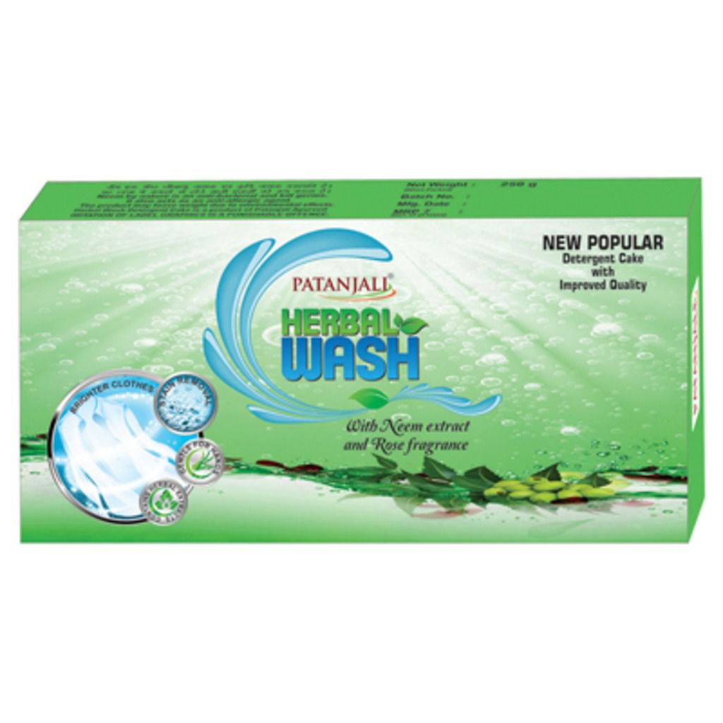 Patanjali Herbal Wash Detergent Cake