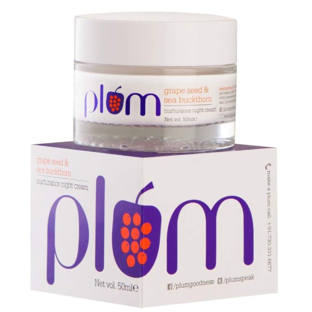 Plum Grape Seed And Sea Buckthorn Nurturance Night Cream