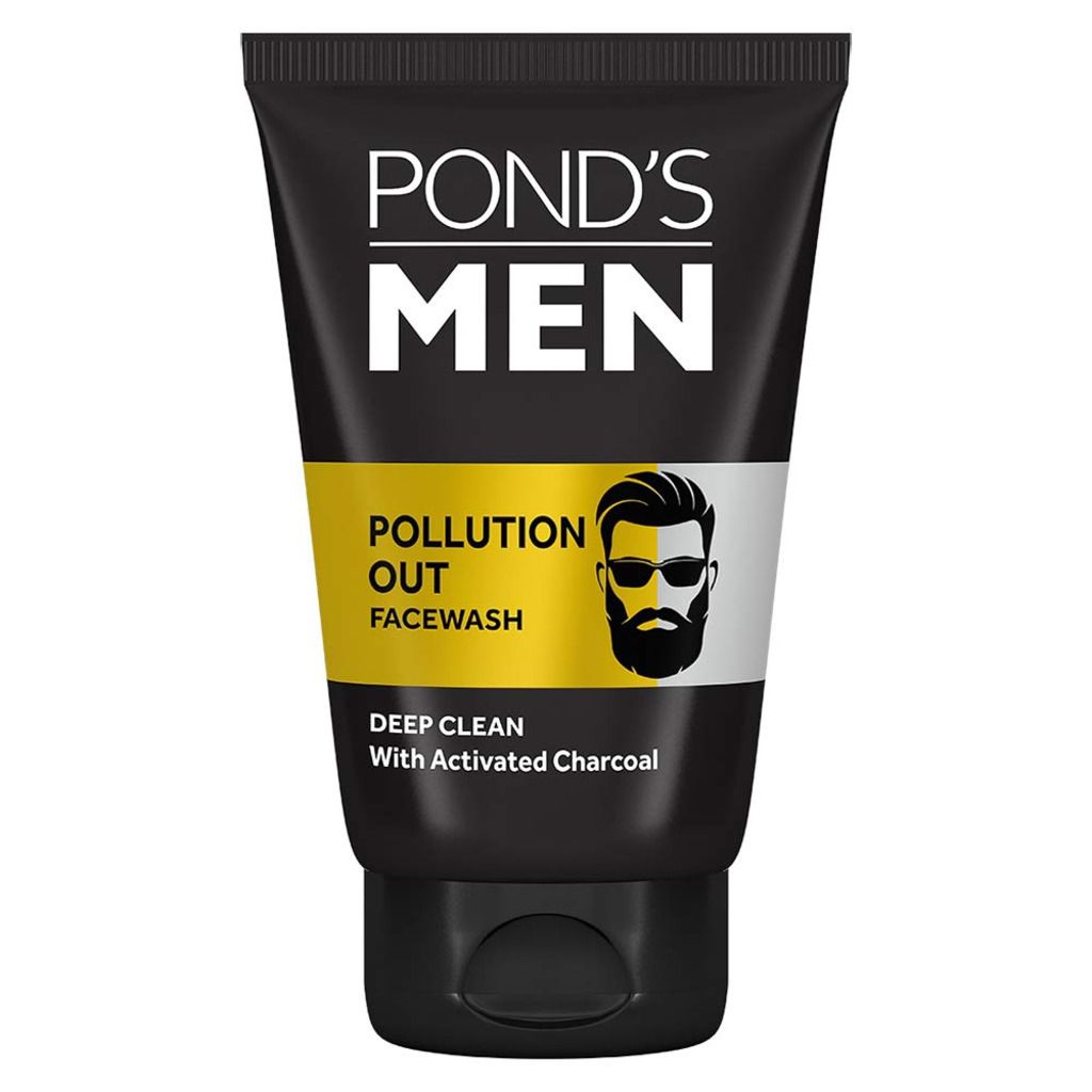 POND'S Men Pollution Out Activated Charcoal Deep Clean Face Wash