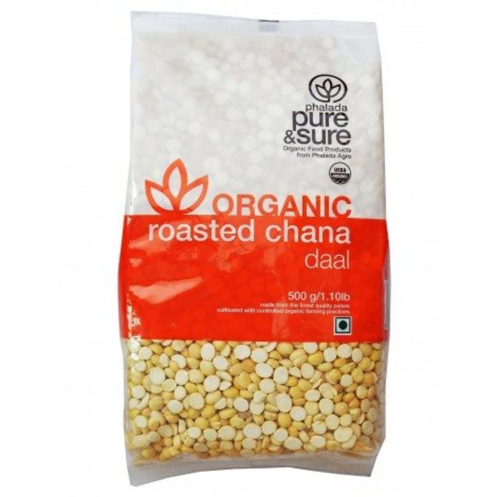 Pure & Sure Organic Roasted Channa