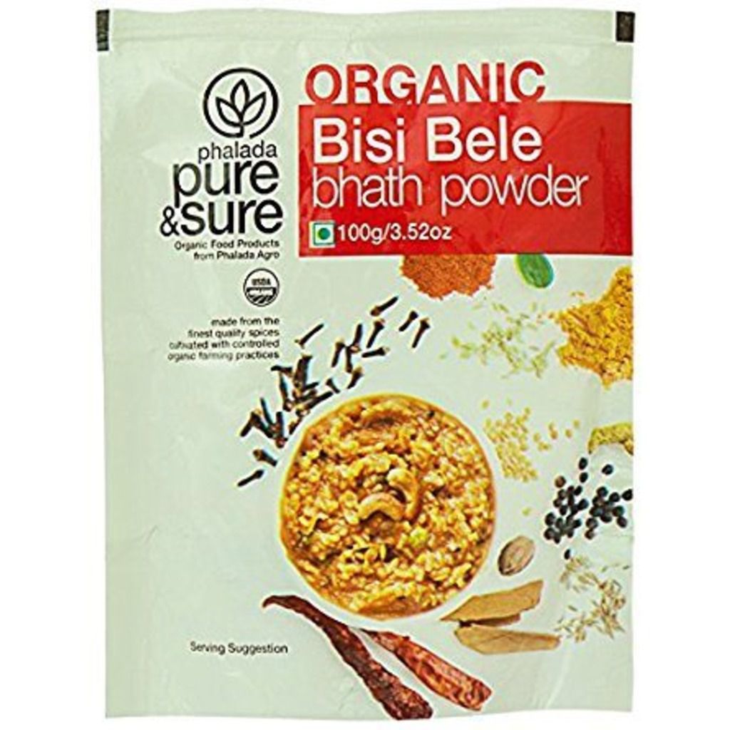 Pure & Sure Organic Powder, Bisibelebath