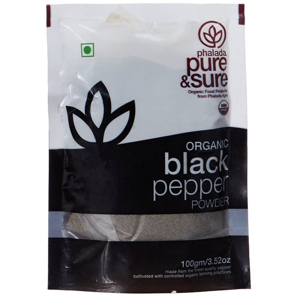 Pure & Sure Organic Powder, Black Pepper