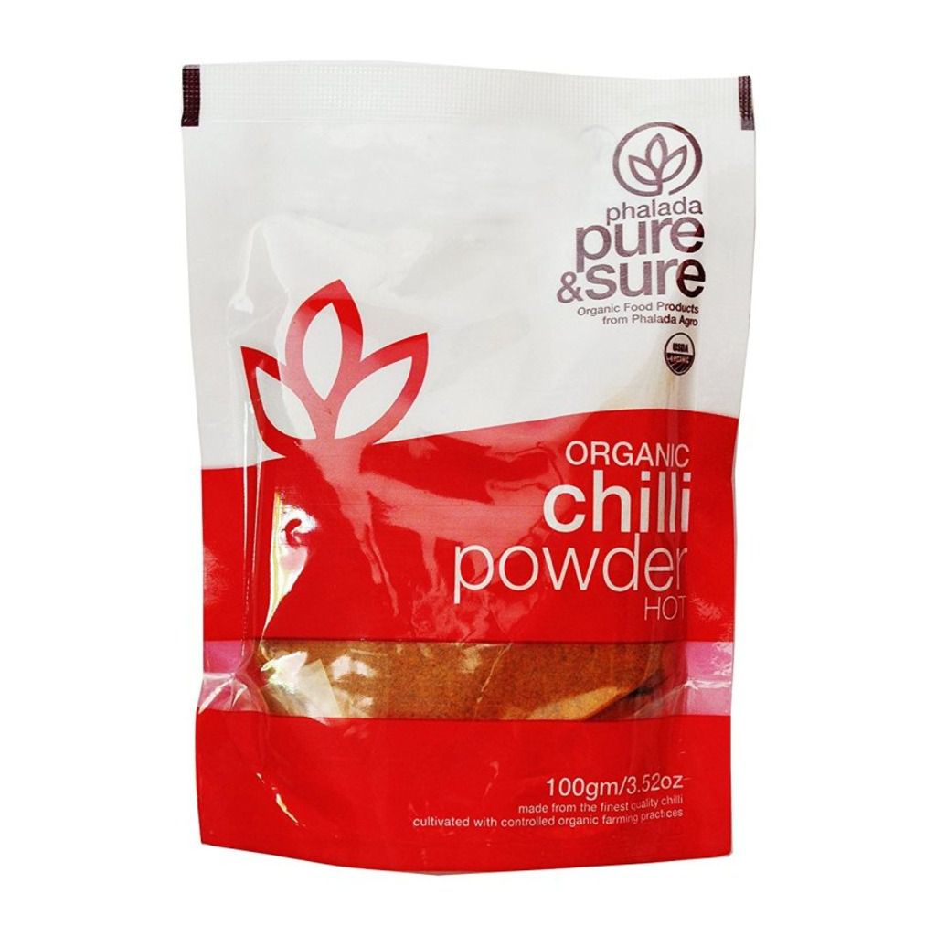 Pure & Sure Organic Powder Hot, Chili
