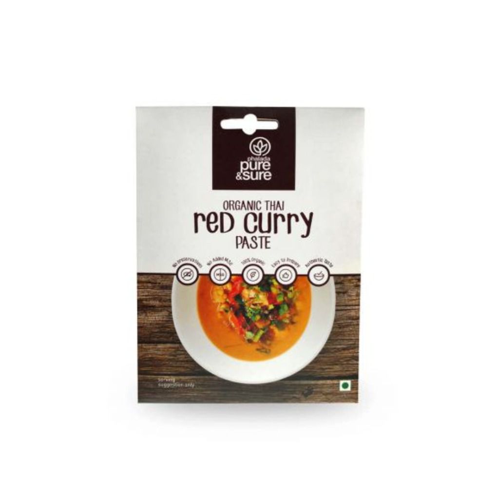 Pure & Sure Organic Red Curry Paste