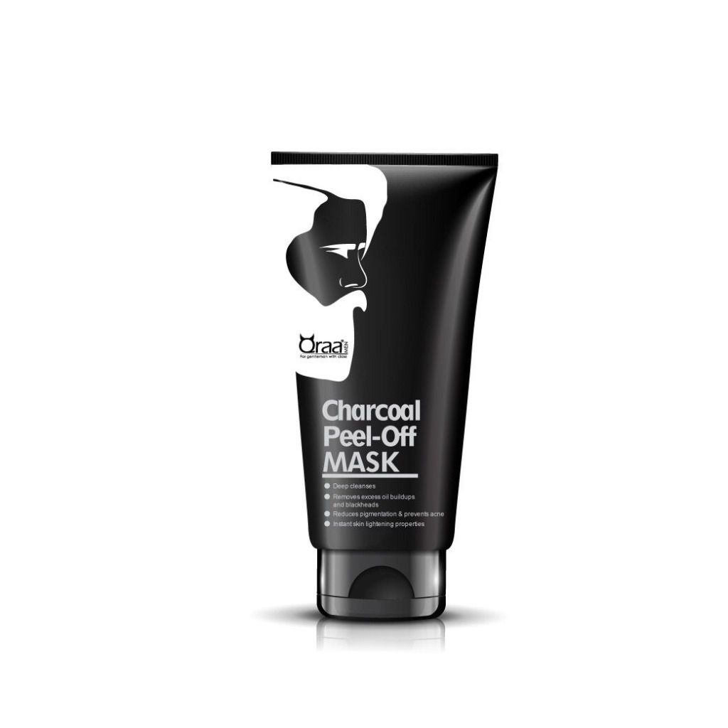 Qraa Men Charcoal Peel Off Mask for Men