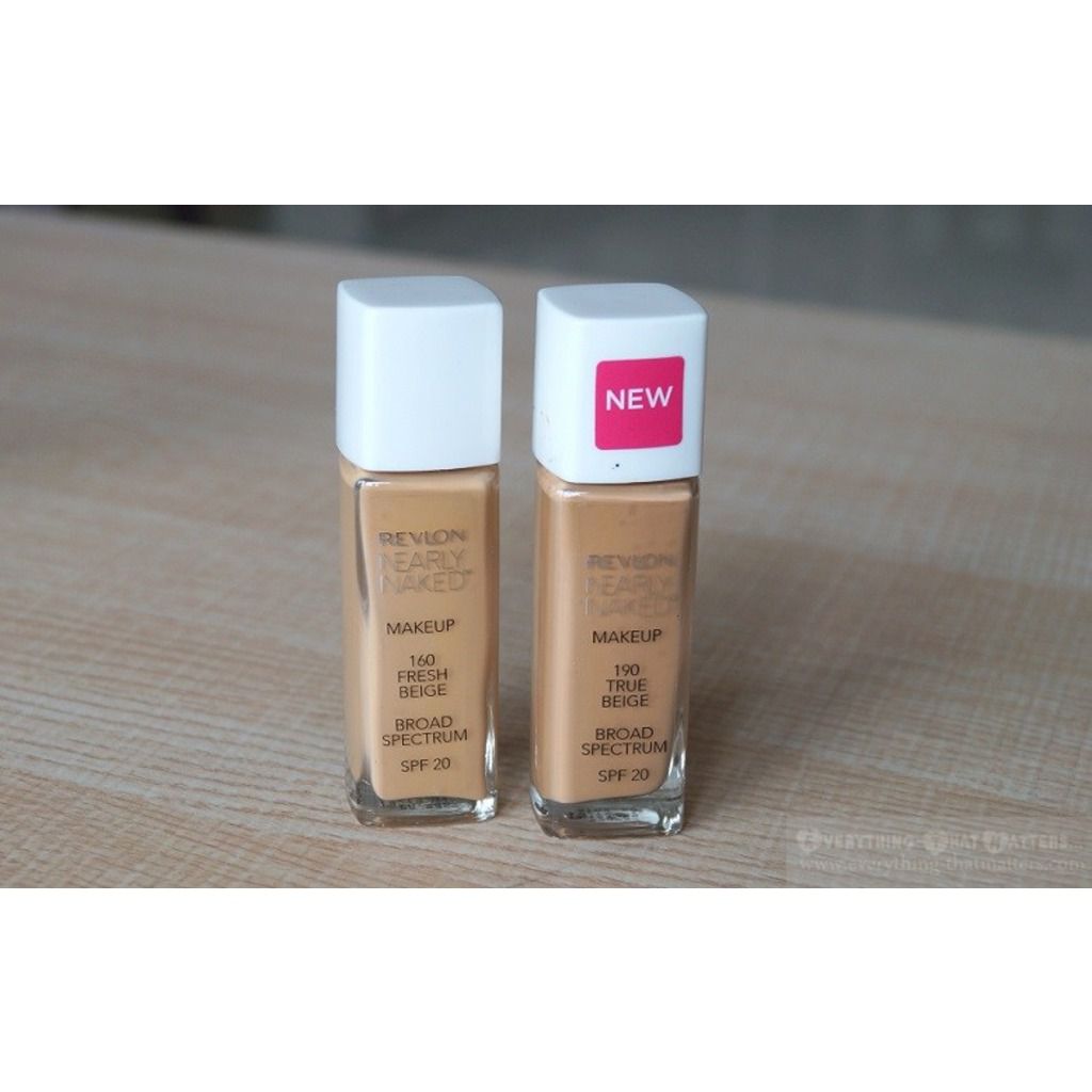 Revlon Nearly Naked Make Up Spf 20 Foundation - True Beige