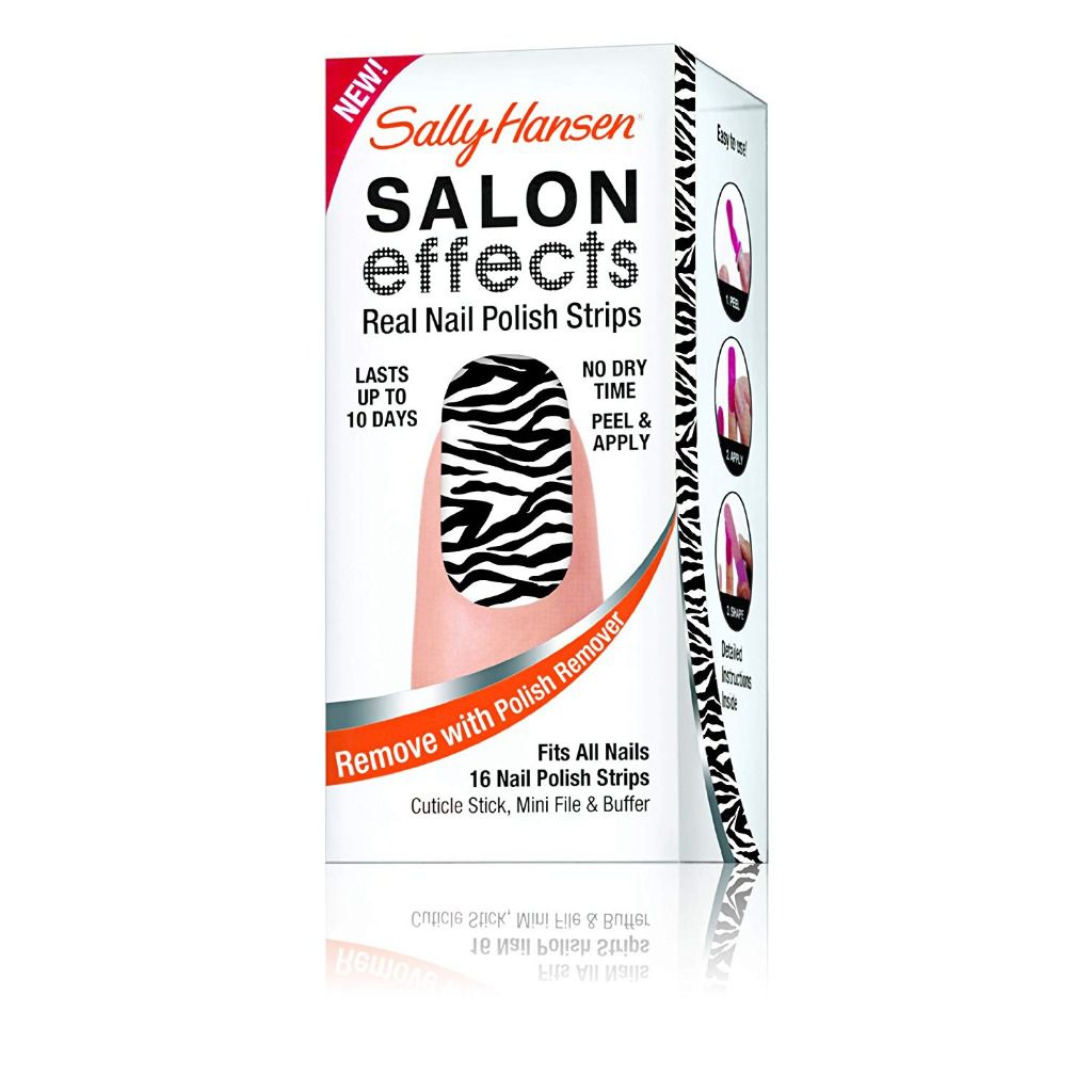 Sally Hansen Salon Effects Real Nail Polish Strips - Wild Child