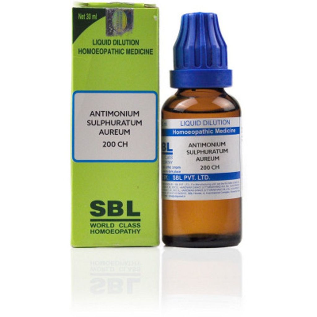 SBL Antimonium Sulphuratum Aureum - 30 ml