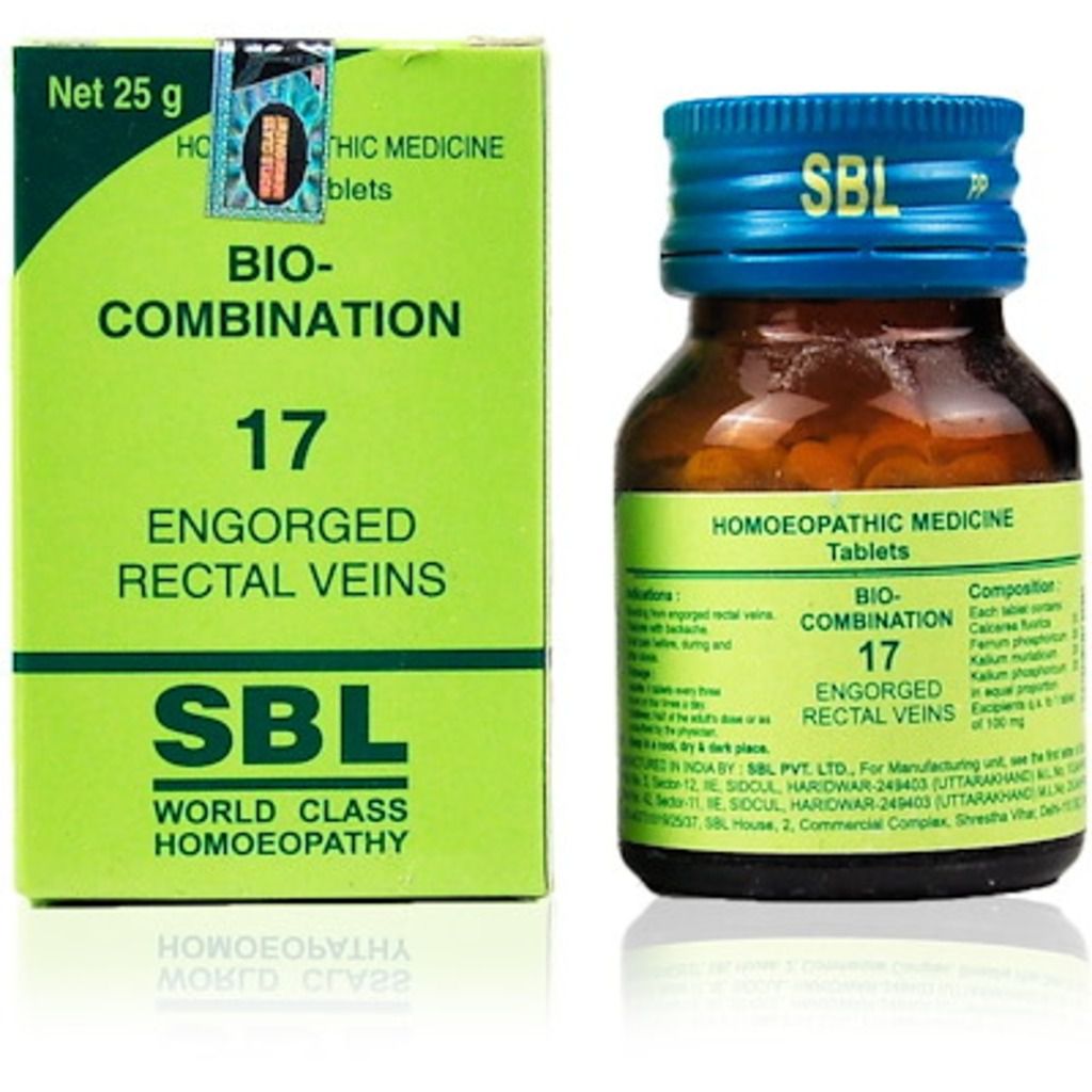 SBL Bio Combination 17 Engorged Rectal Veins
