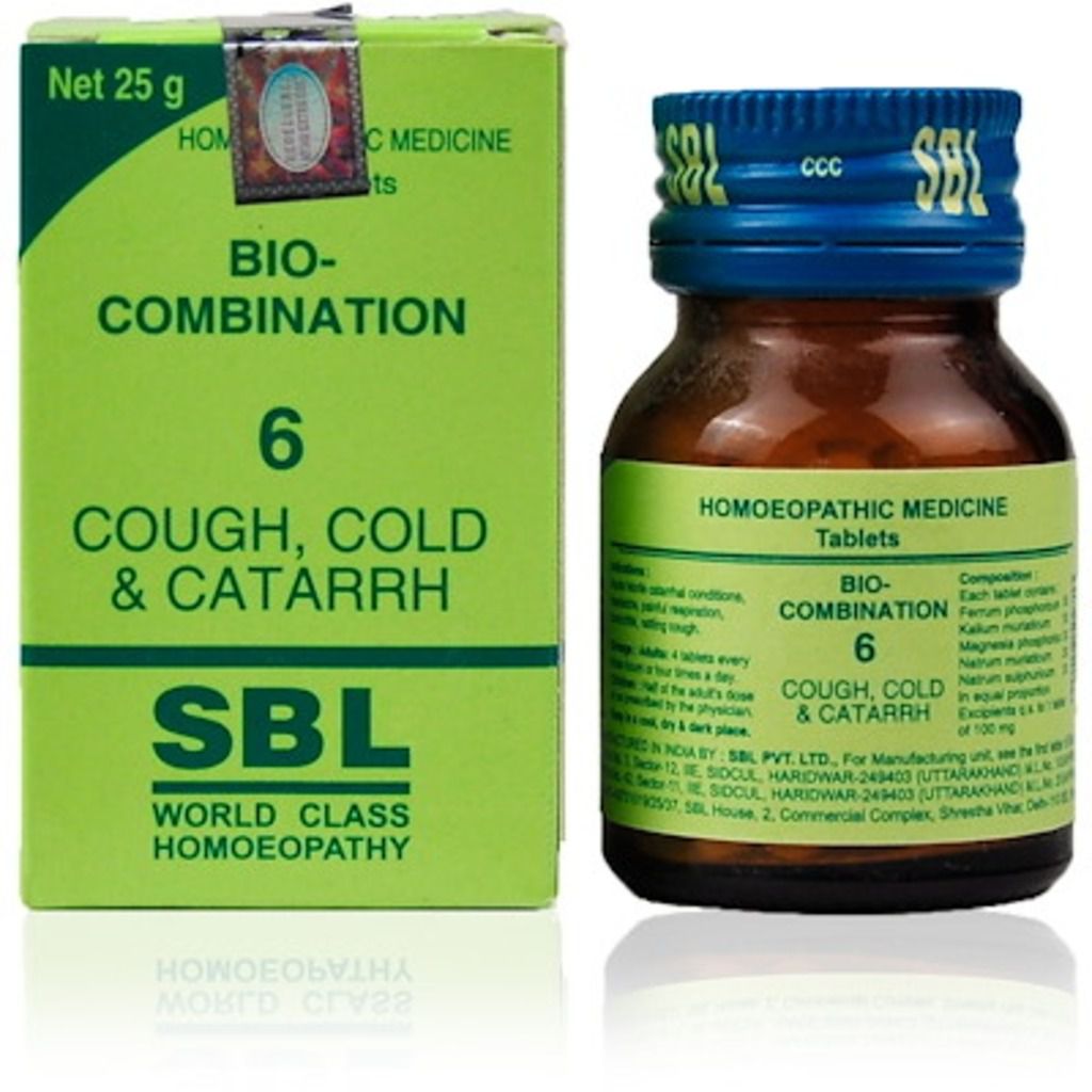 SBL Bio Combination 6 Cough, Cold and Catarrh