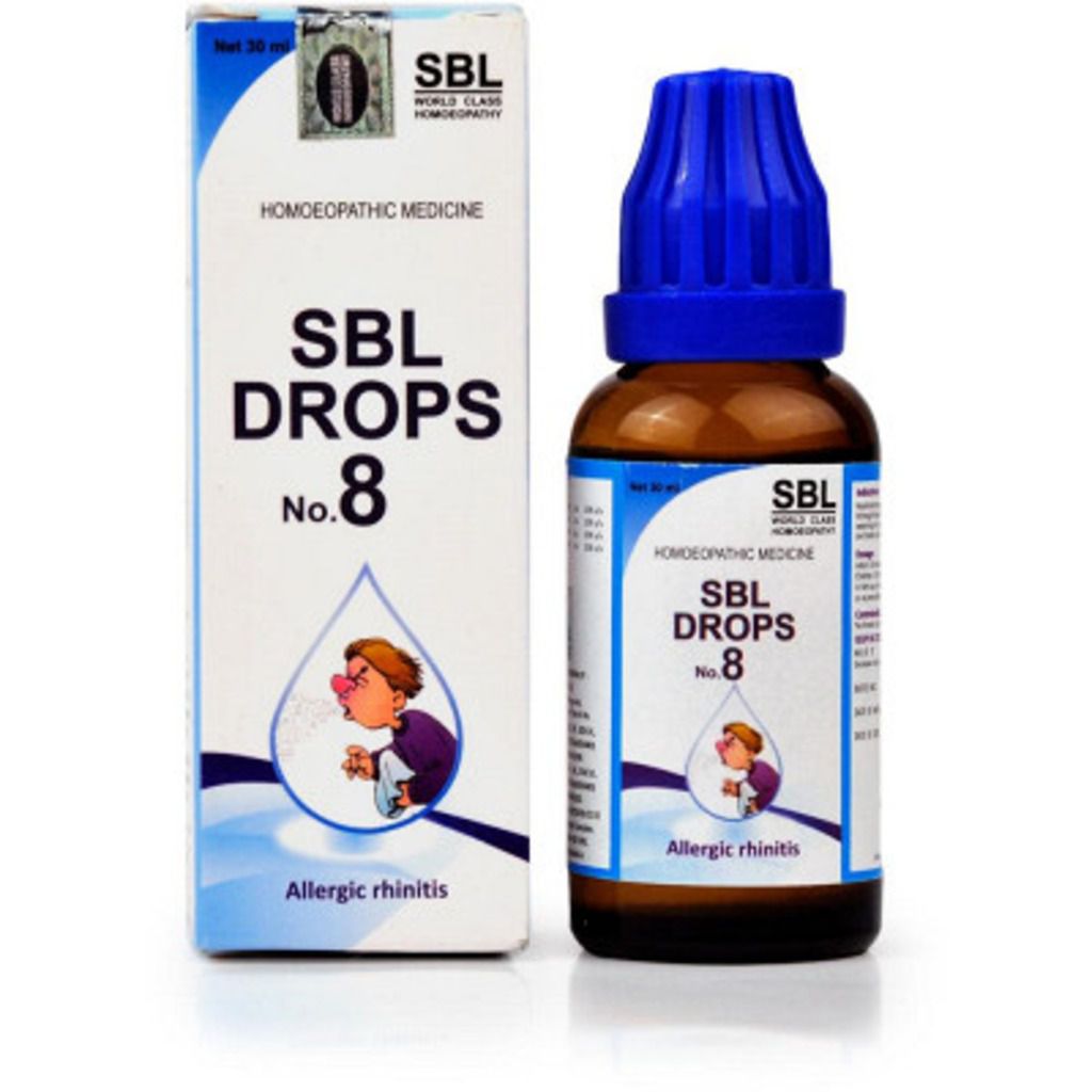 SBL Drops No 8 For Allergic Rhinitis