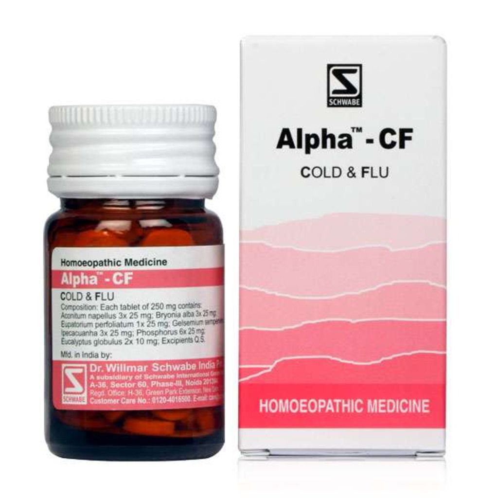 Schwabe Homeopathy Alpha - CF