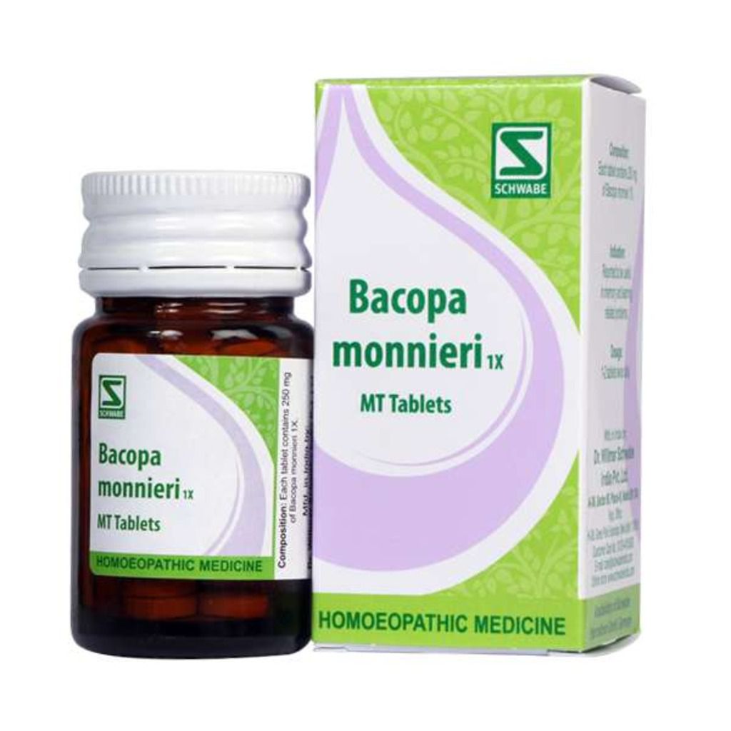 Schwabe Homeopathy Bacopa Monnieri Brahmi