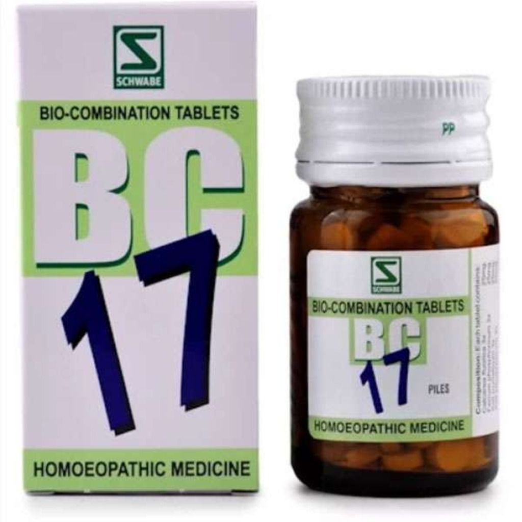 Schwabe Homeopathy Bio Combination 17 - Piles