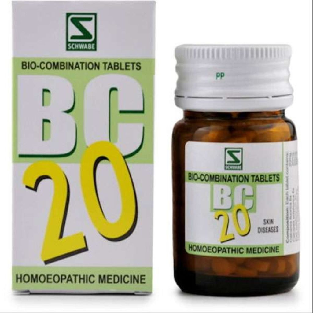 Schwabe Homeopathy Bio Combination 20 - Skin Diseases