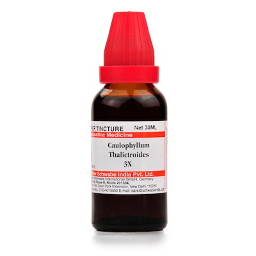 Schwabe Homeopathy Caulophyllum thalictroides - 30 ml