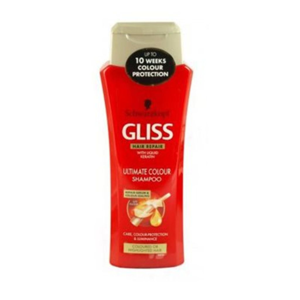 Schwarzkopf Gliss Ultimate Colour Shampoo with Keratin Liquid