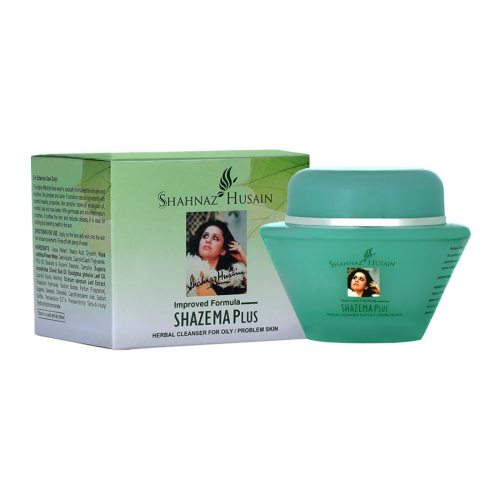 Shahnaz Husain Shazema Plus - Herbal Cleanser for Oily / Problem Skin
