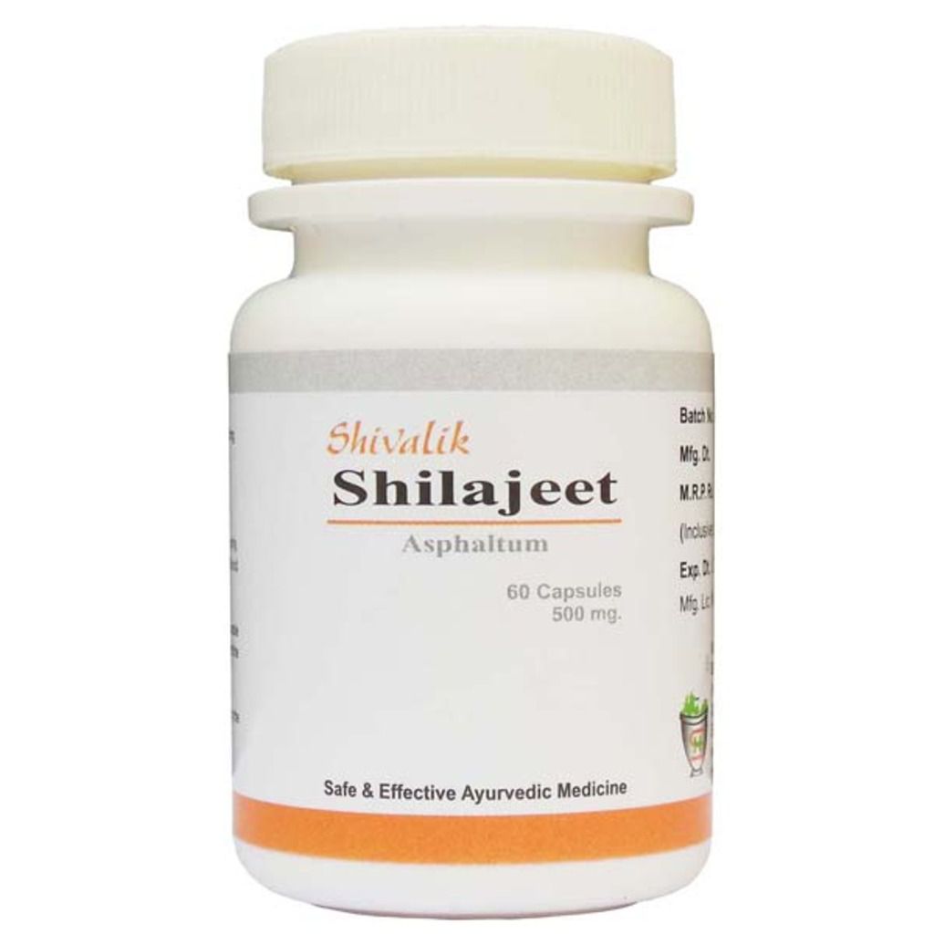 Shivalik Herbals Shilajeet Asphaltum Capsules