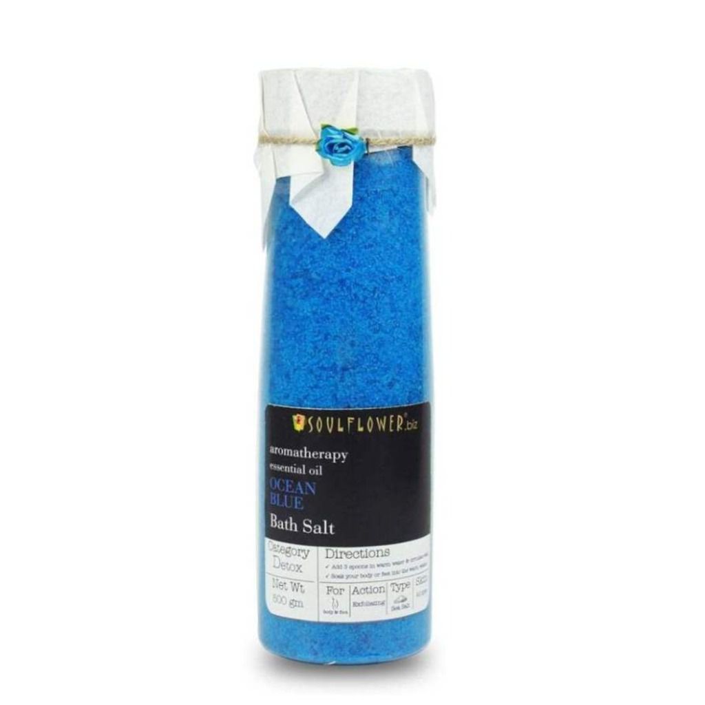 Soulflower Aroma Bath Salt - 500 gm