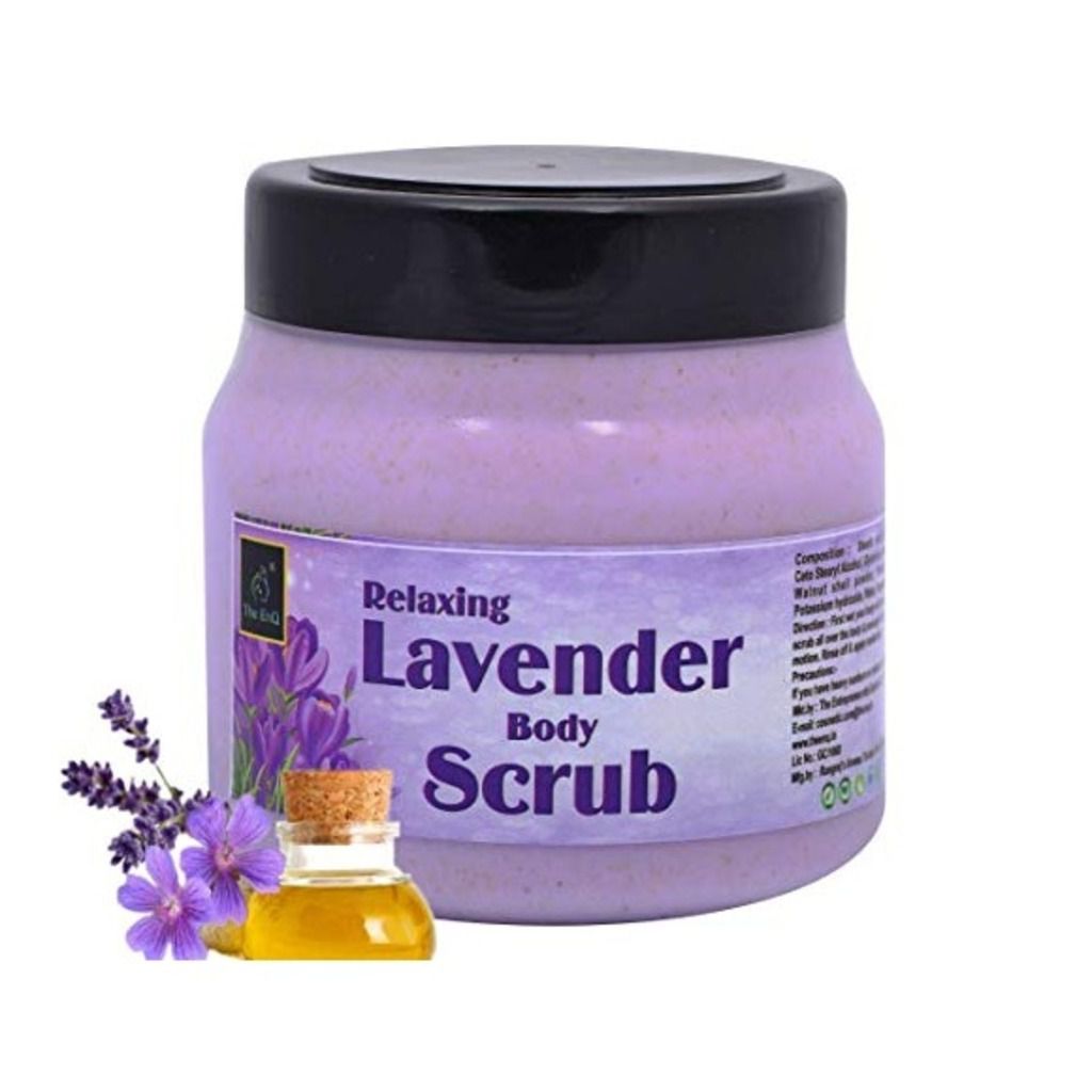 The EnQ Relaxing Lavender Body Scrub