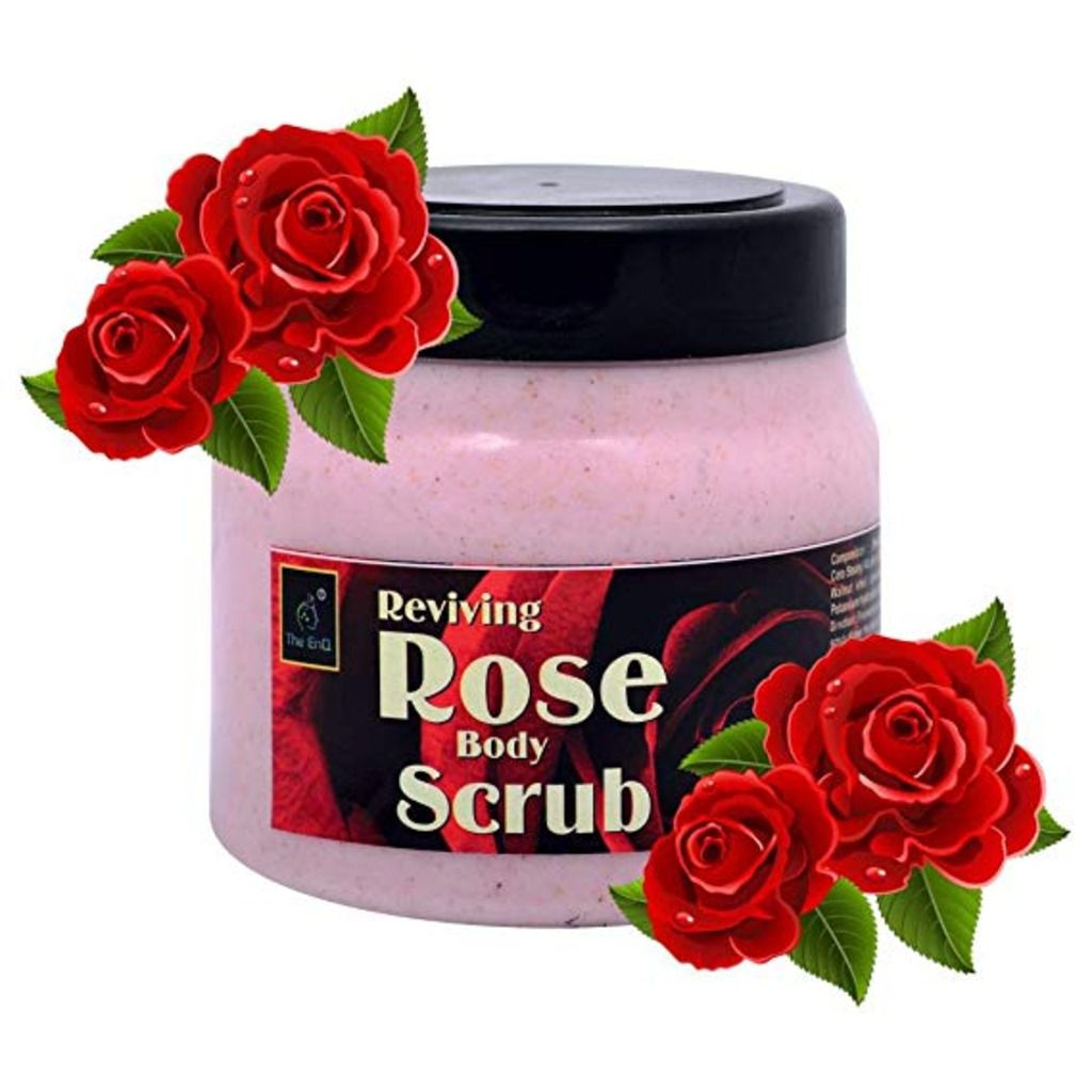 The EnQ Reviving Rose Body Scrub