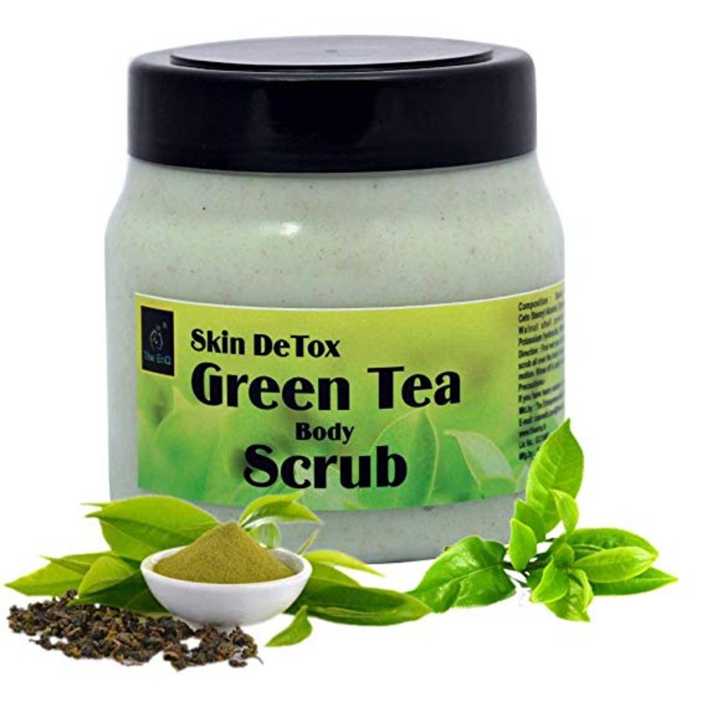 The EnQ Skin DeTox Green Tea Body Scrub