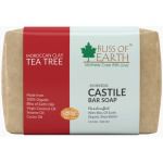 Bliss of Earth Moroccan Red Clay Tea Tree Castile Bar Soap