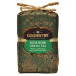 Golden Tips Roseherb Green Tea Royal Brocade Cloth Bag