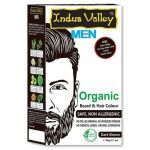 Indus Valley Men Organic Beard & Hair Color Dark Brown