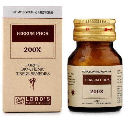 Lords Homeo Ferrum Phos  - 200X