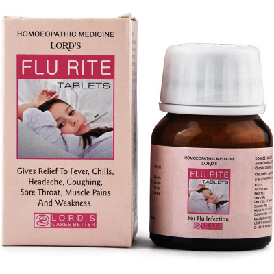 Lords Homeo Flu Rite Tabs 