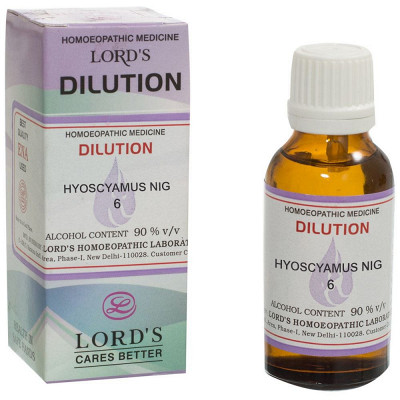 Lords Homeo Hyoscyamus Nig  - 30 ml