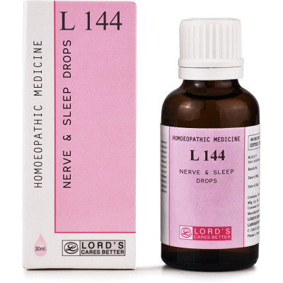 Lords Homeo L 144 Nerve and Sleep Drops 